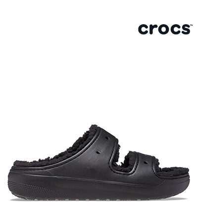 CROC'S COZZZY SANDAL BLACK Crocs