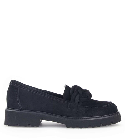 GABOR KNOT LOAFER BLACK Gabor Shoes