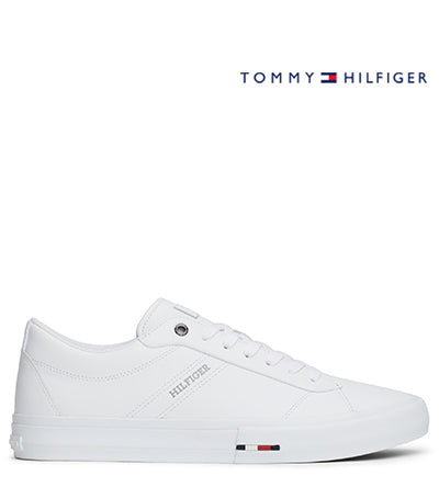 TOMMY HILFIGER HI VULC STREET WHITE Tommy Hilfiger