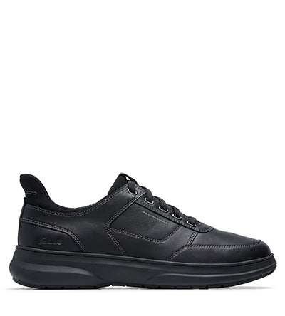 CLARKS MULLAN EASY SLIP ON BLACK Clarks
