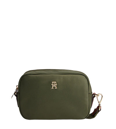 TOMMY HILFIGER POPETTE CAMERA BAG GREEN Tommy Hilfiger