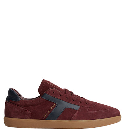 TOMMY HILFIGER TRIBECA OXBLOOD SUEDE Tommy Hilfiger