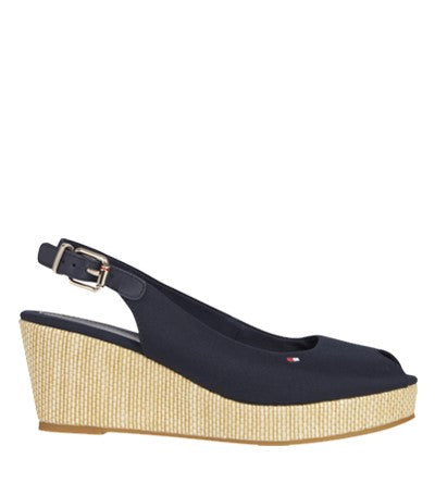 TOMMY HILFIGER ELBA SLING BACK WEDGE Tommy Hilfiger