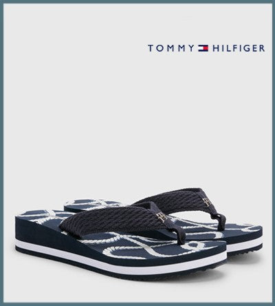 TOMMY HILFIGER WEDGE FLIP FLOP Tommy Hilfiger