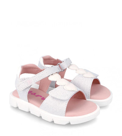 AGATHA RUIZ WHITE HEARTS SANDAL Agatha Ruz De La Prada