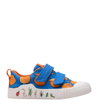 CLARKS RD FOXINGAIR T BLUE G FIT Clarks