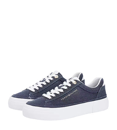 TOMMY HILFIGER PLATFORM WASHED CANVAS Tommy Hilfiger