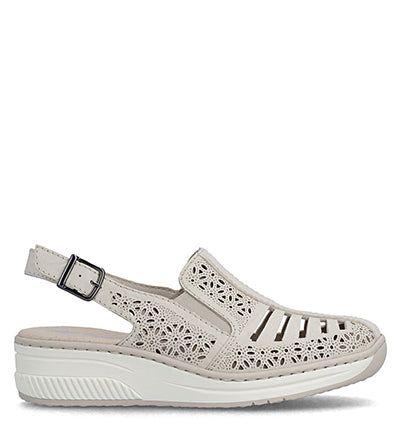 RIEKER LARA 48763 CREAMA Rieker Shoes