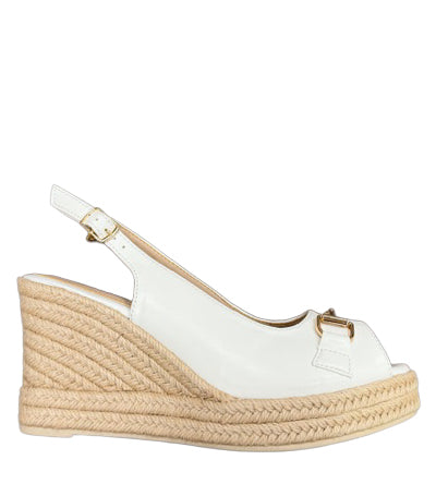 UNA HEALY SAVAGE WHITE WEDGE Una Healy